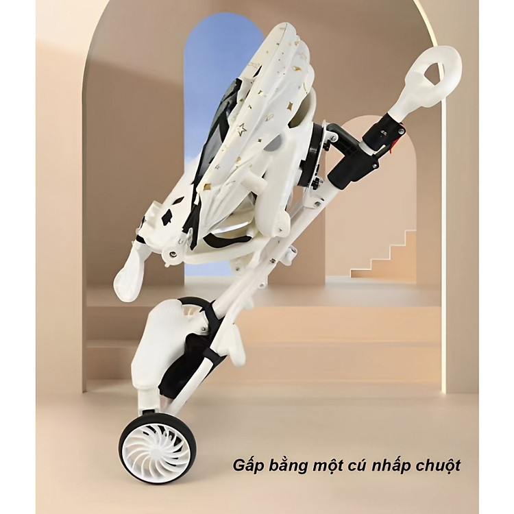 Mua Xe đẩy 2 chiều gấp gọn cho bé Chính hãng Tiết kiệm - Hình ảnh 5