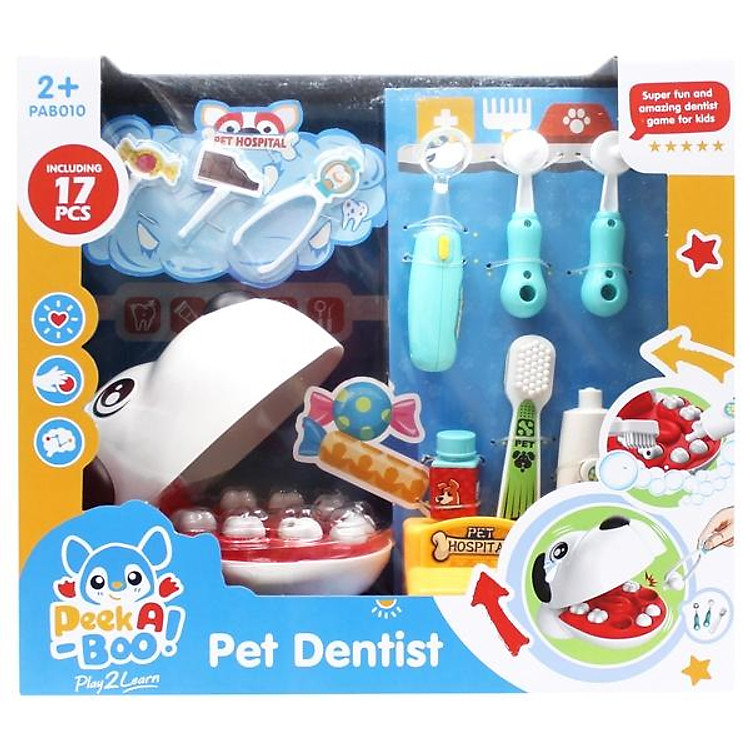 Mua Bộ Đồ Chơi Nha Sĩ Thú Cưng PAB010 Chính hãng Ưu đãi