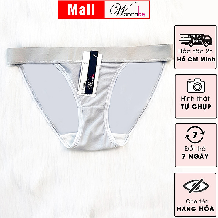 Quần lót nữ WANNABE QLC01 quần chíp Tomboy cá tinh năng động