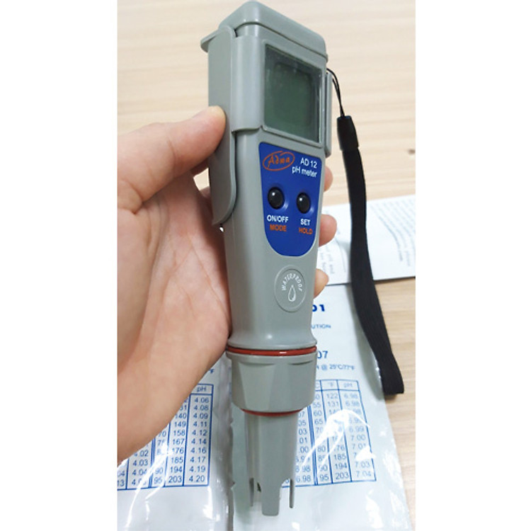 Máy đo ph nước và nhiệt độ nước AD - 12