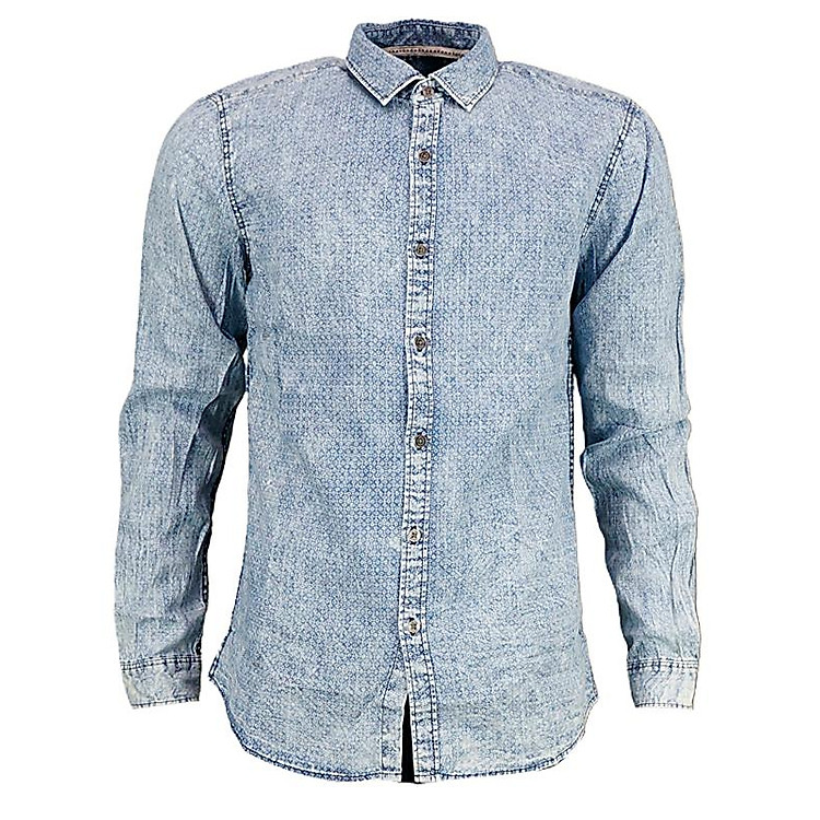 Áo Sơ Mi Nam Tay Dài Antony Morato Soft Denim Shirt - SIZE S/M/L/XL