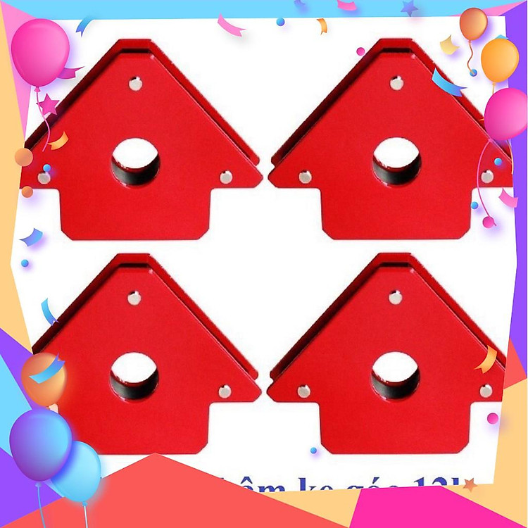 bộ 4 ke góc nam châm 12kg siêu hút