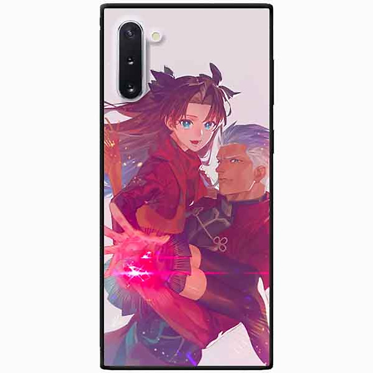 Ốp lưng in cho Samsung Note 10 Mẫu Cặp Đôi Hạnh Phúc