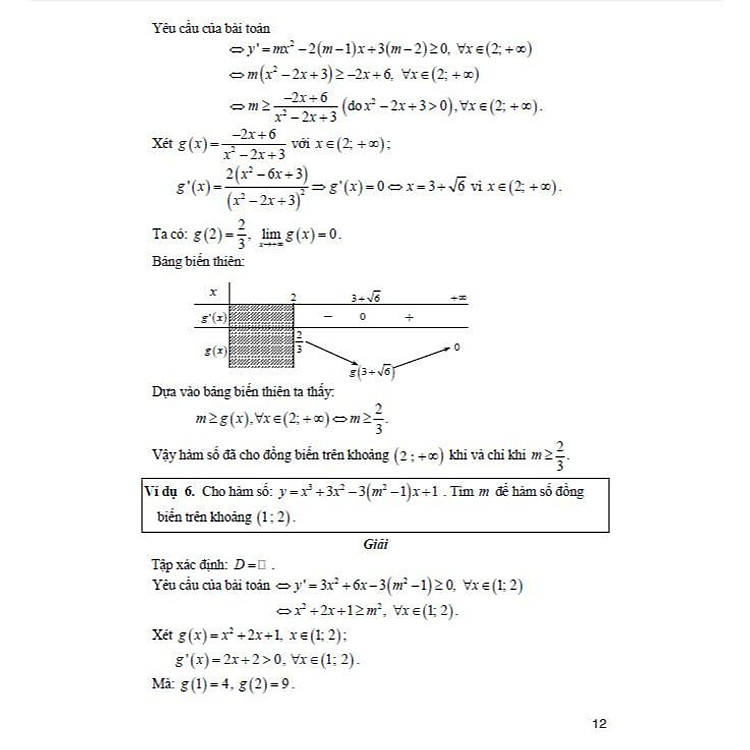 Phương Pháp Giải Toán Chuyên Đề Giải Tích Lớp 12 - Ảnh 3
