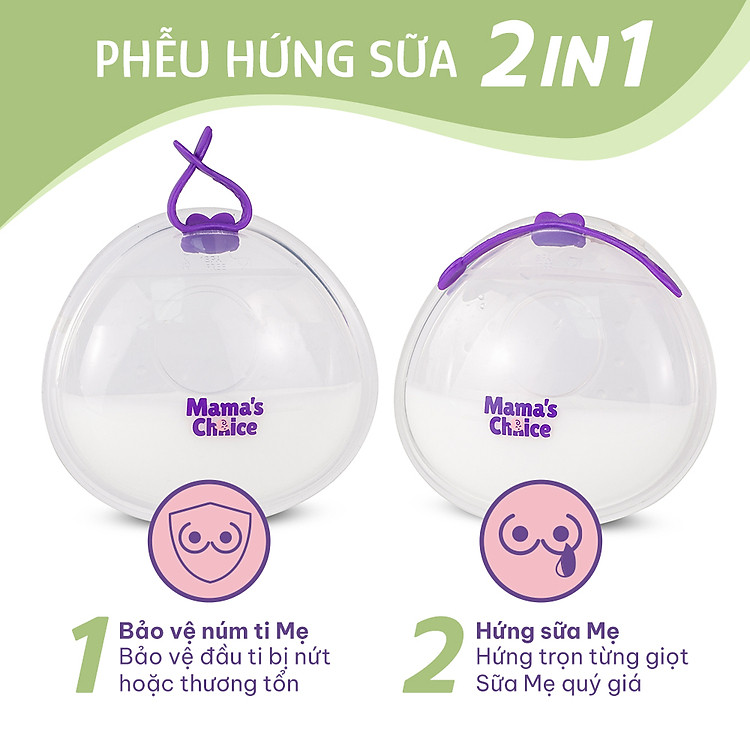 Phễu Hứng Sữa Mama's Choice (Hộp 2) Uy tín Tiết kiệm - Hình ảnh 4