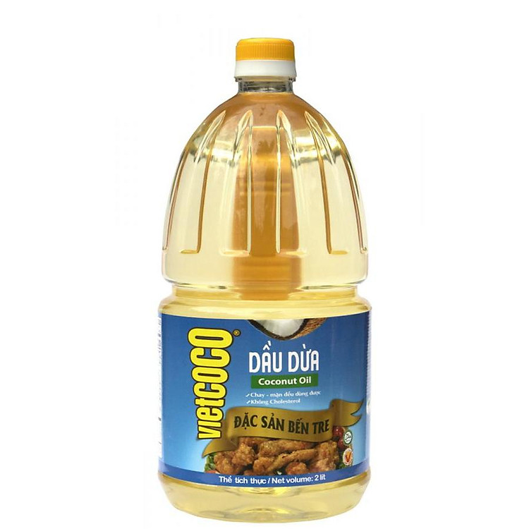 Dầu dừa tinh luyện Vietcoco 2 lít