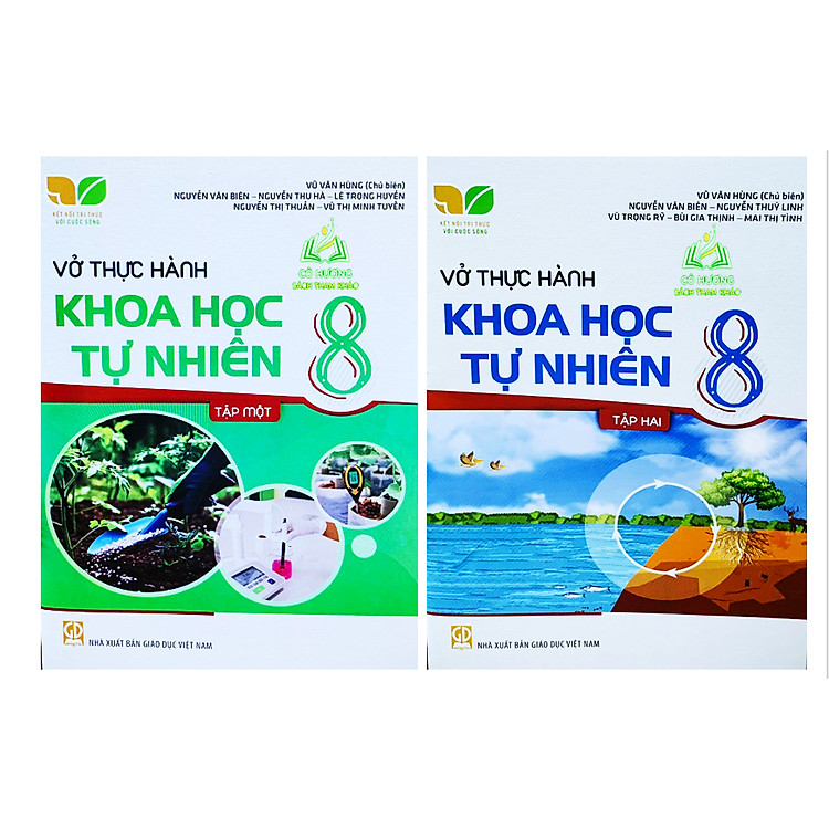 Vở Thực Hành Khoa Học Tự Nhiên 8 – Tập 1 + 2