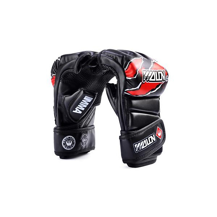 Găng tay MMA Gloves Wolon Fighter - Đen