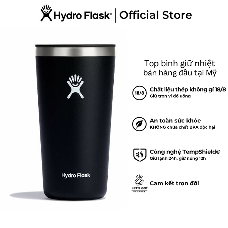 Ly nước giữ lạnh Hydro Flask all Around Tumbler Press -In Lid 20 OZ- Hàng chính hãng (Season 2024)