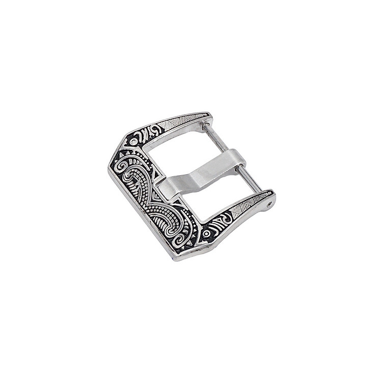 Khóa cài dây đồng hồ vintage khắc họa tiết