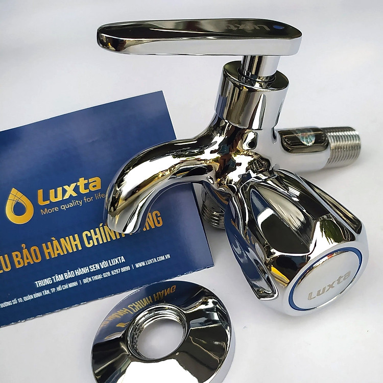 Vòi Sen Củ Sen Tắm Lạnh Luxta Đồng Thau Mạ Crome Nhiều Mẫu - Van Ceramic cao cấp, thiết kế chống văng,..