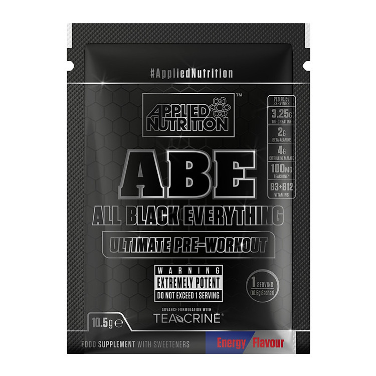 Combo 10 Gói Pre-Workout Abe hỗ trợ tăng sức bền sức mạnh đốt mỡ giảm cân vị bò húc