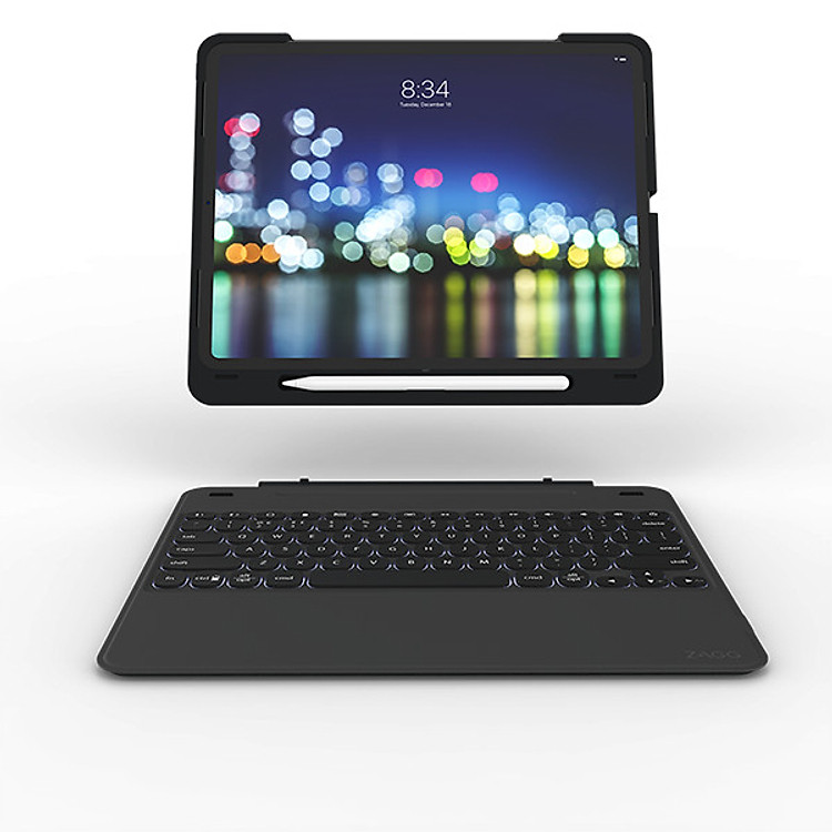 Bàn phím ZAGG Slim Book Go iPad Pro 12.9-inch (2018) - Hàng chính hãng