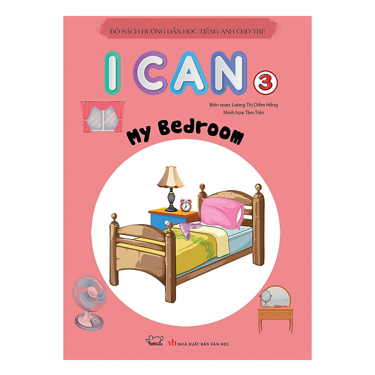I Can My Bedroom – sách học tiếng Anh cho trẻ mầm non