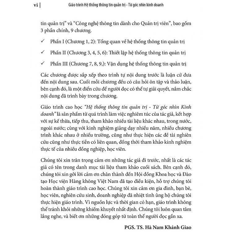 Giáo Trình Cao Học Hệ Thống Thông Tin Quản Trị - Từ Góc Nhìn Kinh Doanh - Ảnh 2
