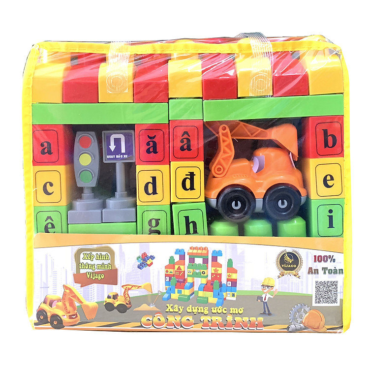Mua tại Tiki: Đồ Chơi Xếp Hình Xây Dựng Thành Phố Chính hãng Giá rẻ