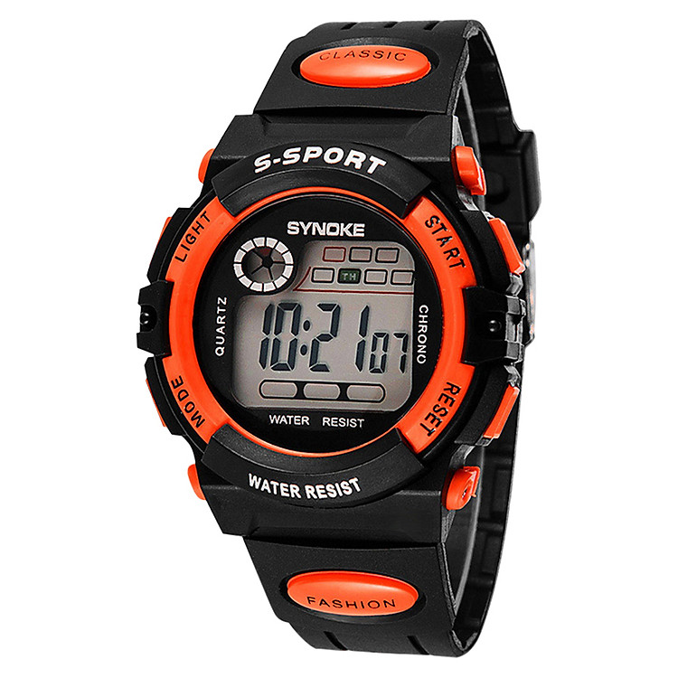 Đồng Hồ Bé Trai Dây Nhựa Dẻo SYNOKE 99269 (43.49mm)
