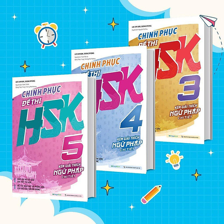 Chinh Phục Đề Thi HSK 3 + HSK 4 + HSK 5