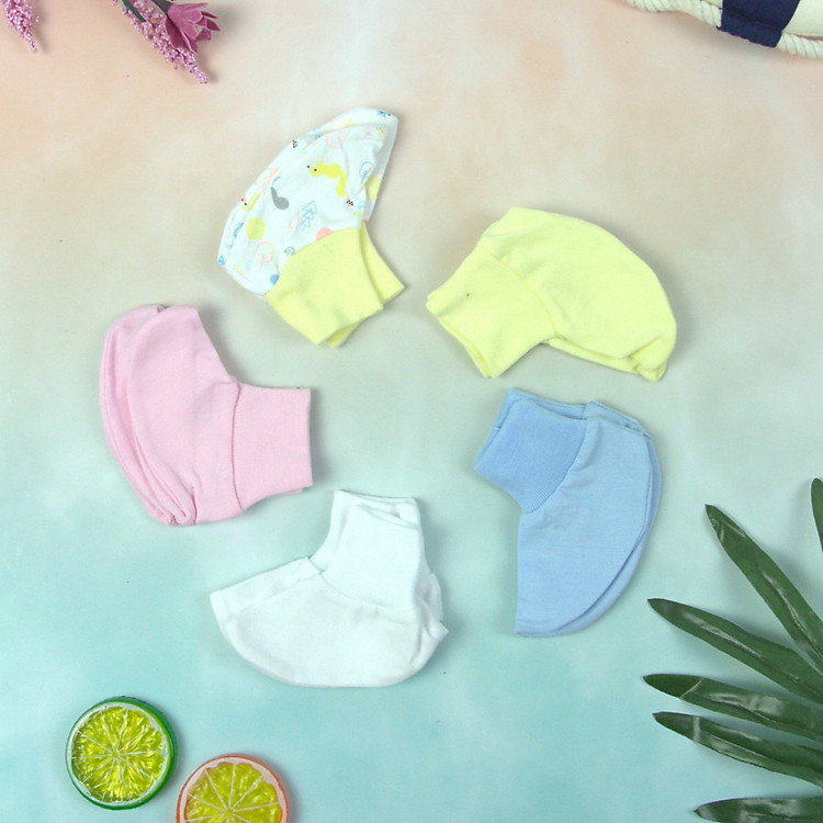 Combo 4 Đôi Bao Tay Và bao Chân Bo Sơ Sinh