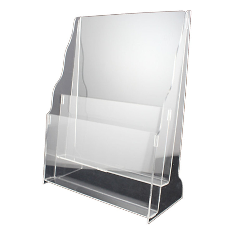 Kệ Nhiều Giấy 2 Ngăn A4 (Mica 2mm, 21 x 30cm)