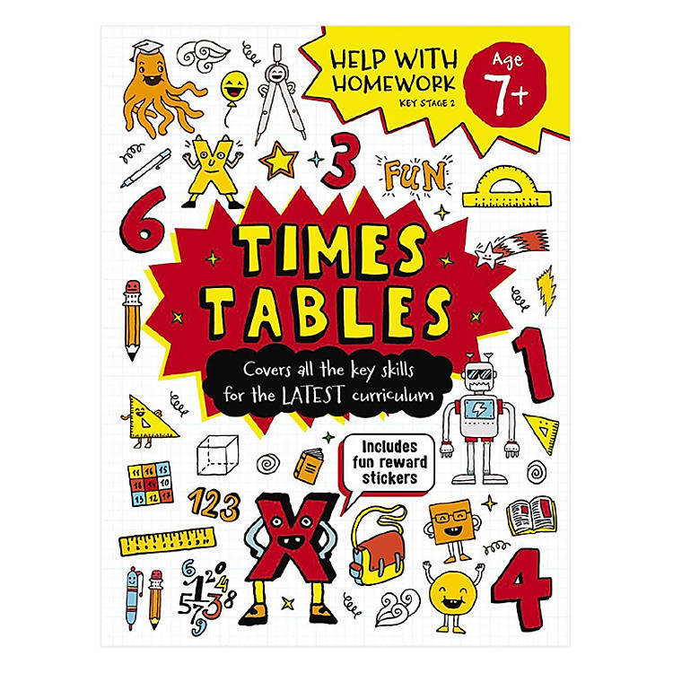 Sách Help With Homework: Age 7+ Times Tables