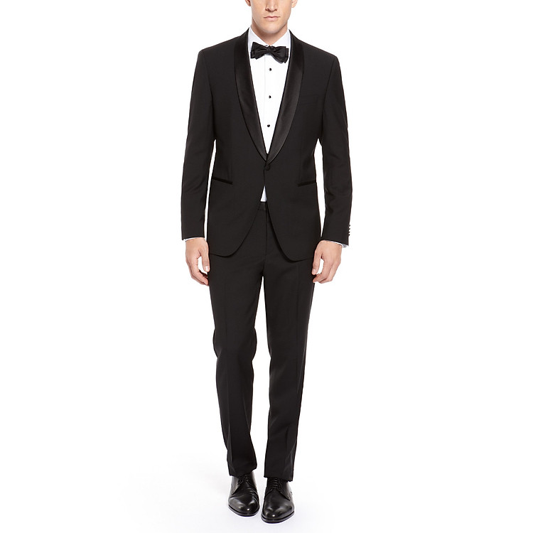 Bộ vest tuxedo Mon Amie super black phong cách lịch lãm