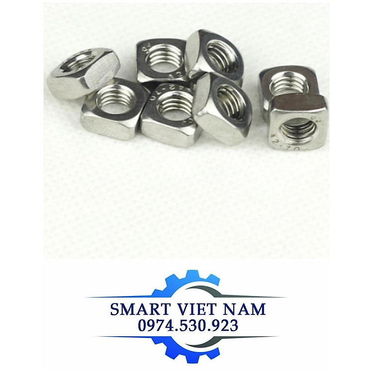 ECU VUÔNG , NỞ ĐẠN M10 INOX 304