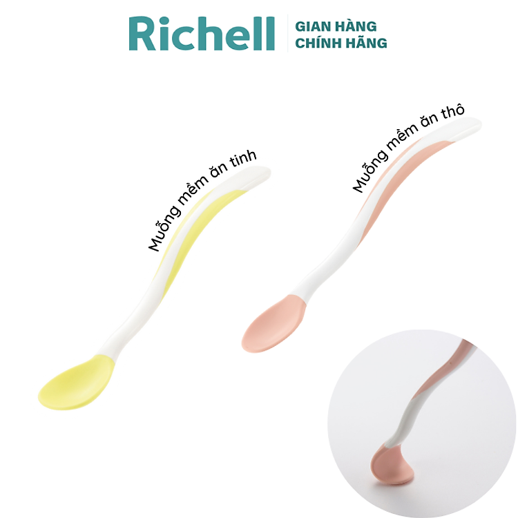 Muỗng mềm ăn dặm TLI Richell Nhật Bản Chính hãng Tiết kiệm - Hình ảnh 3