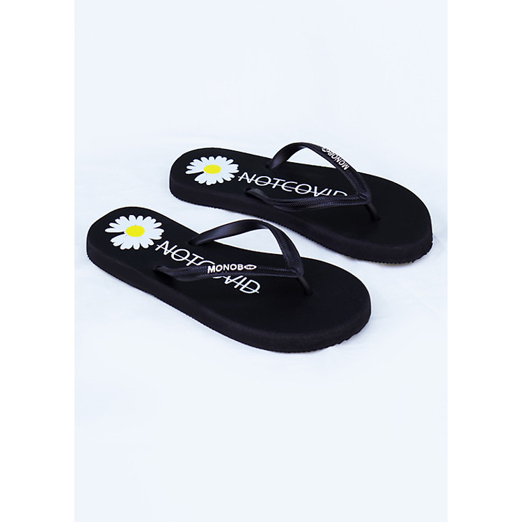Dép nữ, dép đi biển xỏ ngón in hình họa tiết dễ thương thời trang Erosska DK015