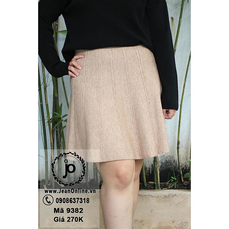Bigsize Nữ - Chân Váy Len (MS: 9382)