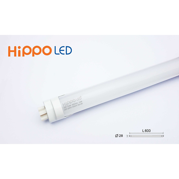 Combo 2 Đèn Tuýp Led Hippo 18W - 1,2M