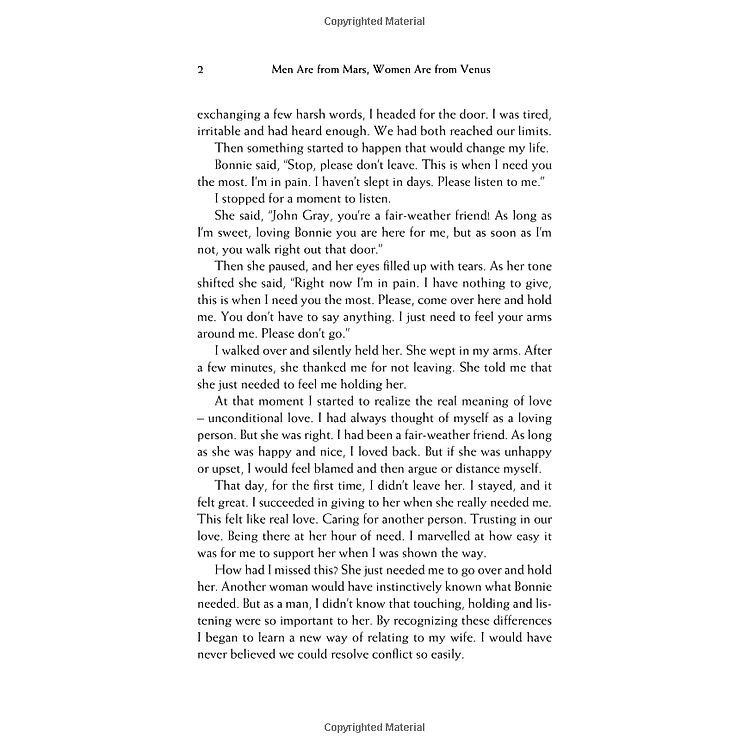 Men Are from Mars, Women Are from Venus: The Classic Guide to Understanding the Opposite Sex - Ảnh 7