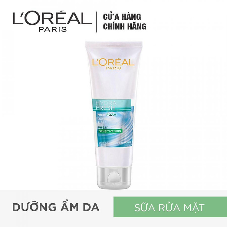 Sữa Rửa Mặt Làm Sạch Thanh Khiết L'oreal Hydrafresh G1310202 (100ml)
