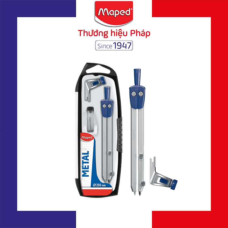 Hộp Compa Kim Loại MAPED Start (set 3)