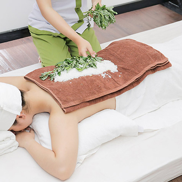 Massage Body Ngải Cứu 75 Phút Tại Apple Spa