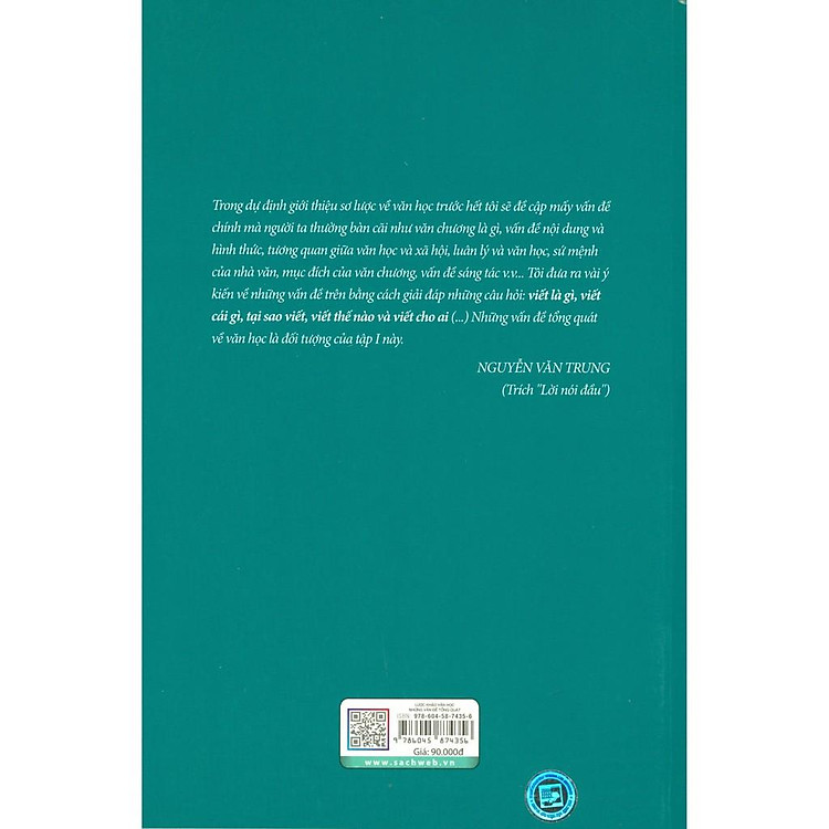 Lược Khảo Văn Học I – Những Vấn Đề Tổng Quát - Ảnh 2