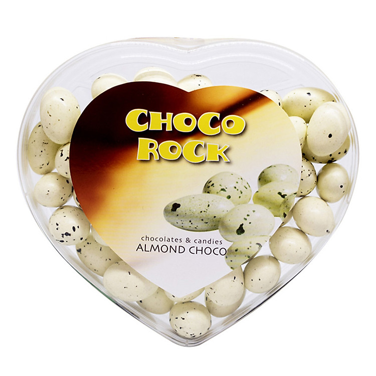 Kẹo Sôcôla Nhân Hạt Hạnh Nhân Choco Rock 280gr