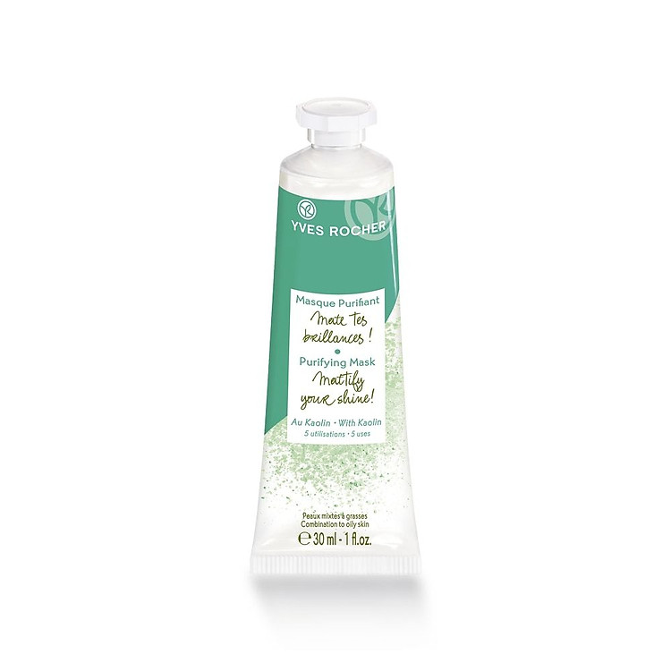 Mặt Nạ Đất Sét Trắng Yves Rocher Purifying Mask 30ml