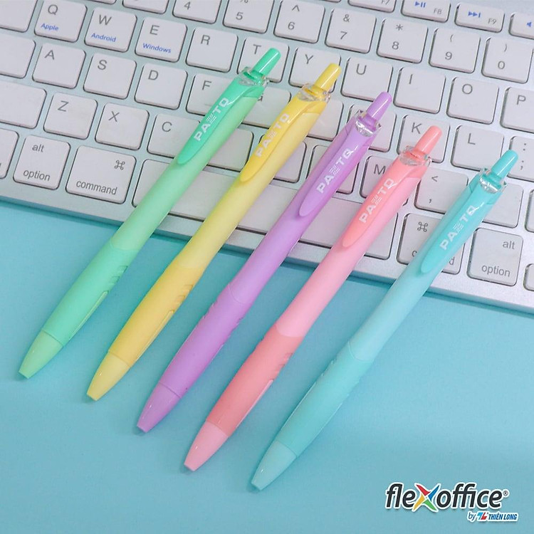Bút gel B màu Pastel Thiên Long Flexoffice FO-GELB039 (5 cây) - Ảnh 7