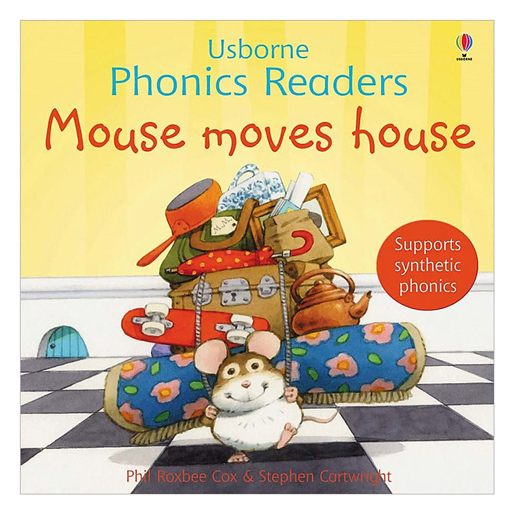 Sách Usborne Mouse moves house