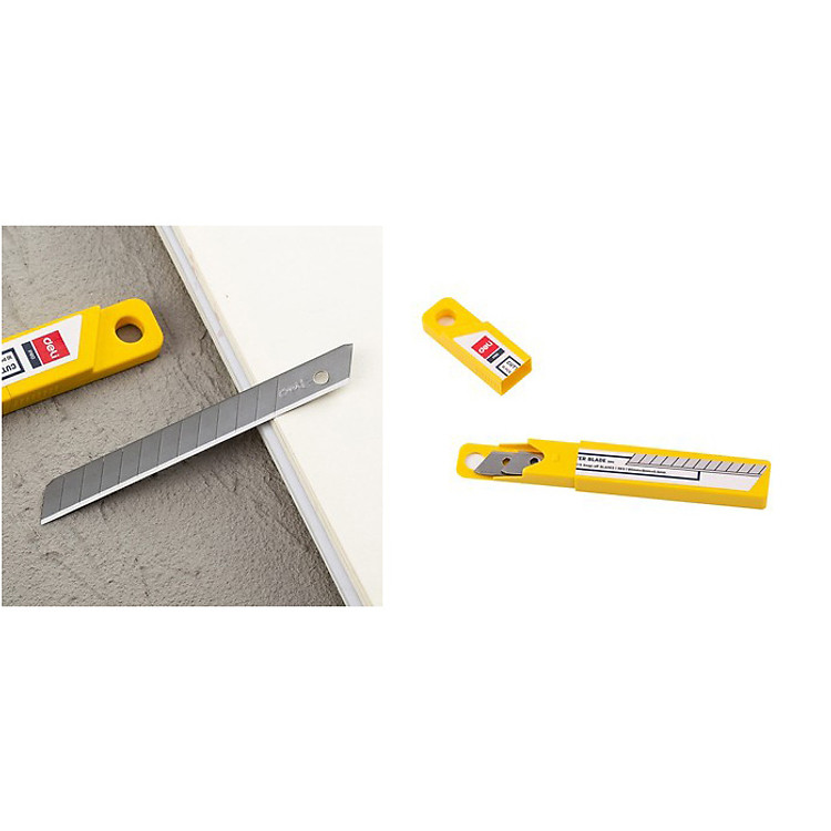 Lưỡi Dao Rọc Giấy Deli 2012 - Ảnh 2