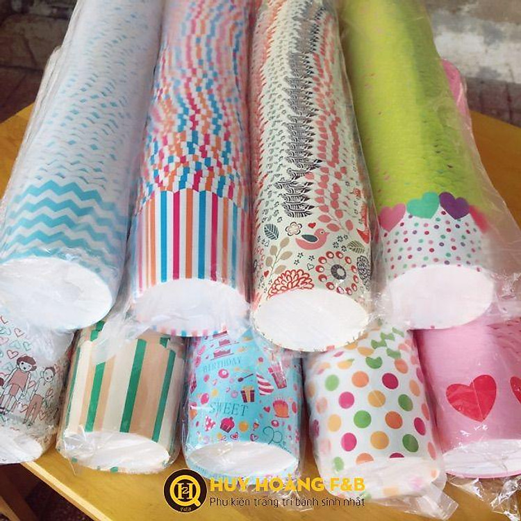 Ly giấy cupcake - Ly bánh nướng