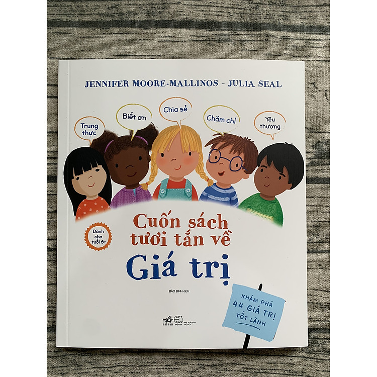 CUỐN SÁCH TƯƠI TẮN VỀ CẢM XÚC VÀ GIÁ TRỊ
