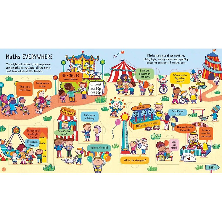 Tương Tác Thiếu Nhi Tiếng Anh: Look Inside Maths - Ảnh 4