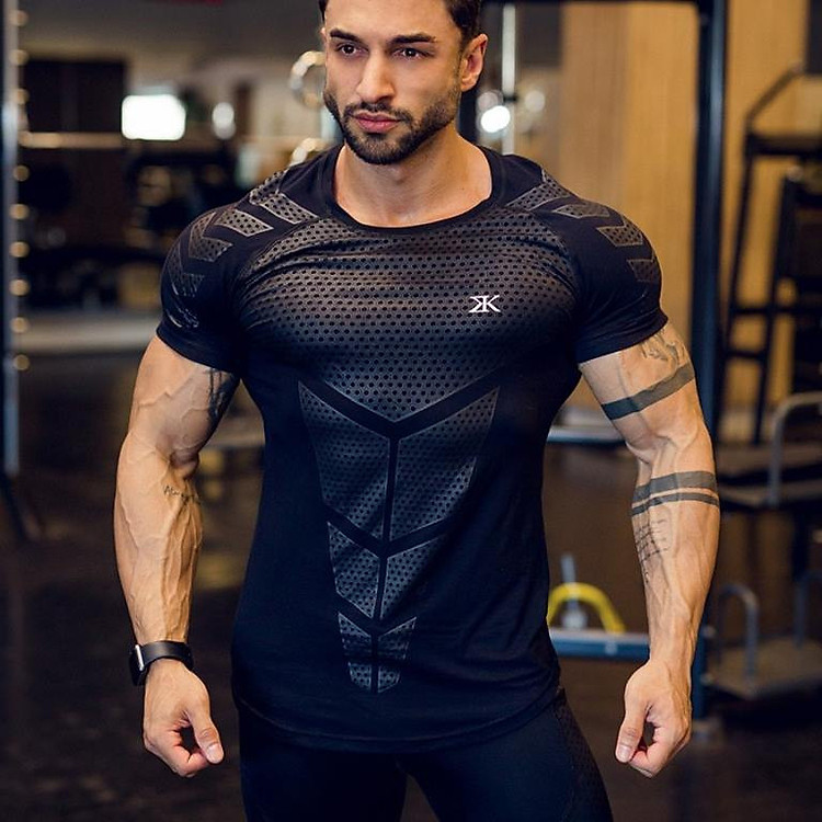 Áo gym nam body - Áo thể thao nam (SP075)