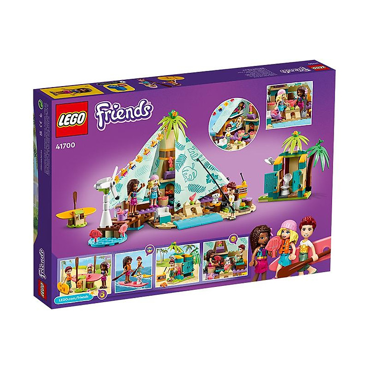 Mua Đồ Chơi LEGO FRIENDS Lều Cắm Trại Chính hãng Giá tốt - Hình ảnh 4
