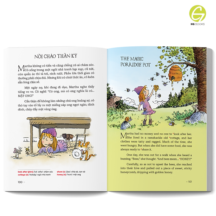 Song Ngữ - 10 Phút Đọc Truyện Trước Giờ Đi Ngủ: Truyện Dân Gian Giúp Bé Gieo Mầm Tính Cách Tốt - Ảnh 4