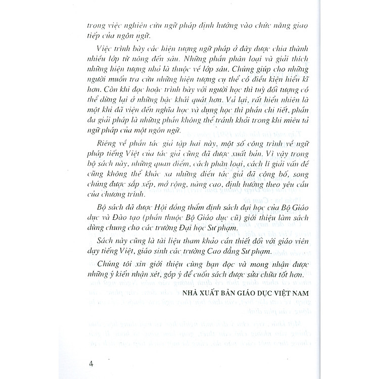 Ngữ Pháp Tiếng Việt - Tập Hai (Tái bản lần thứ hai mươi mốt) - Ảnh 3