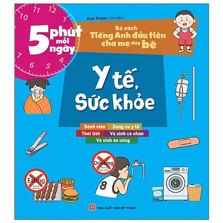 Bộ Sách Tiếng Anh Đầu Tiên Của Bé – 5 Phút Mỗi Ngày (Tái Bản 2022)