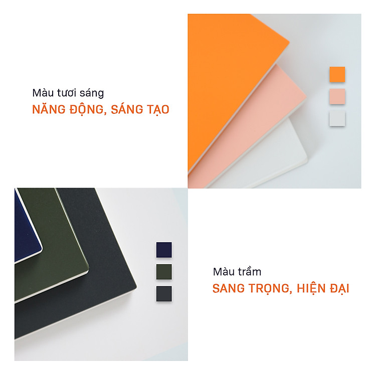 Sổ tay A5 bìa nhựa gáy lò xo (140 trang) - Ảnh 5
